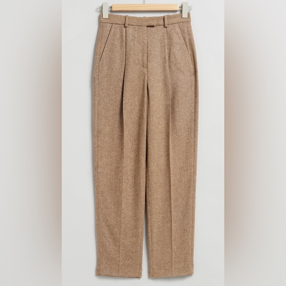 NWOT High waist tweed pants Size 36/4